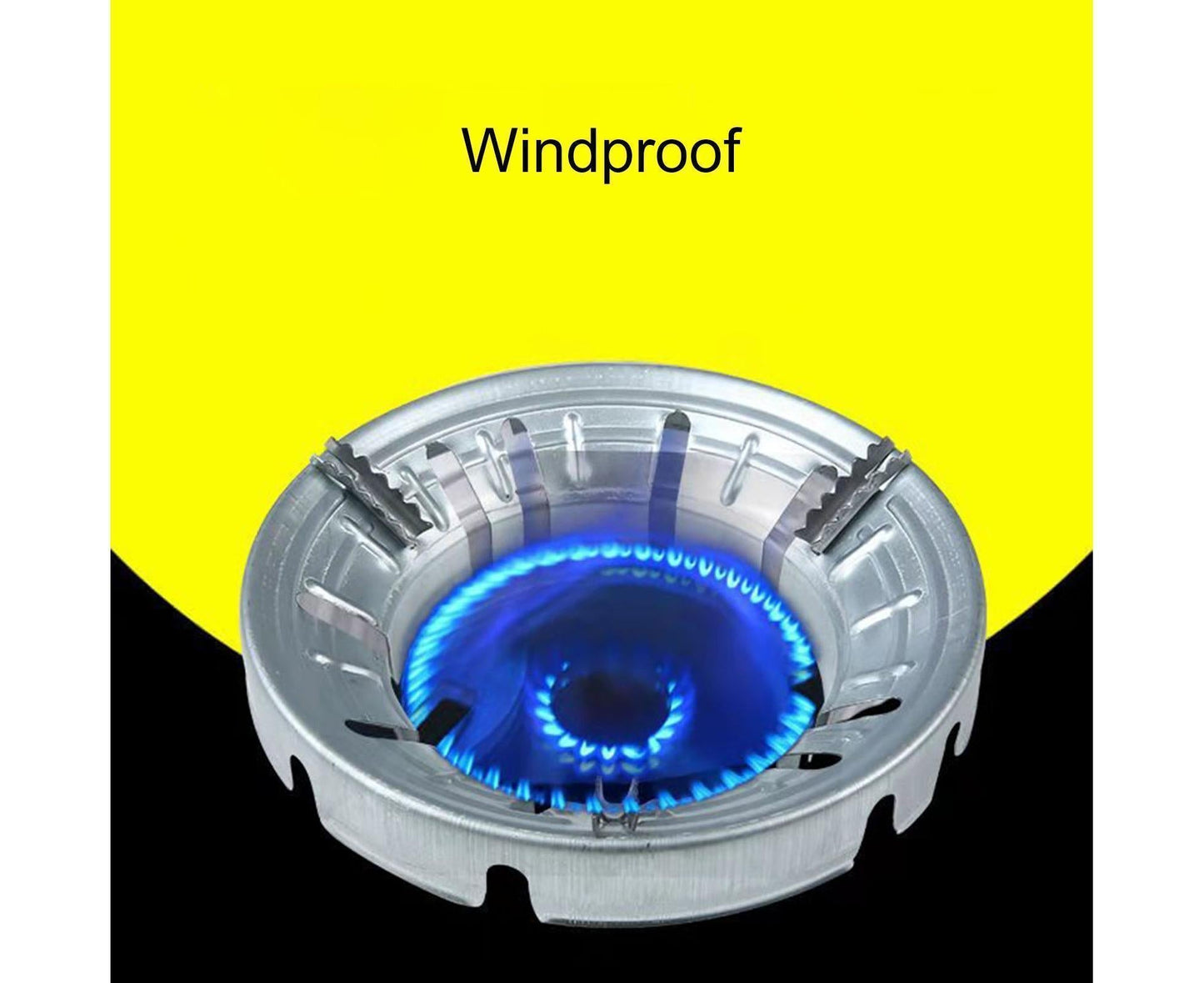 Windproof Energy Saving 8-Hole Gather Fire Ring Gas Stove Cover Cooker Holder V1263-JX-422