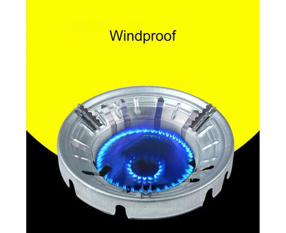Windproof Energy Saving 8-Hole Gather Fire Ring Gas Stove Cover Cooker Holder V1263-JX-422