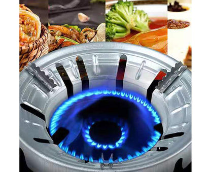 Windproof Energy Saving 8-Hole Gather Fire Ring Gas Stove Cover Cooker Holder V1263-JX-422