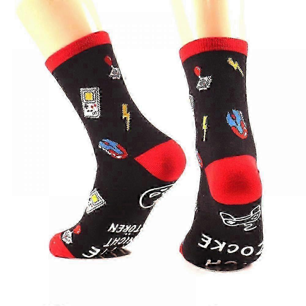 Gaming Socks - Please Dont Disturb I'm Gaming - Non-Slip Gamer Ankle Socks V1263-JX-4221