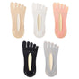 5 Pairs Orthopedic Compression Socks for Women Healthy Toe Design Socks V1263-JX-4225