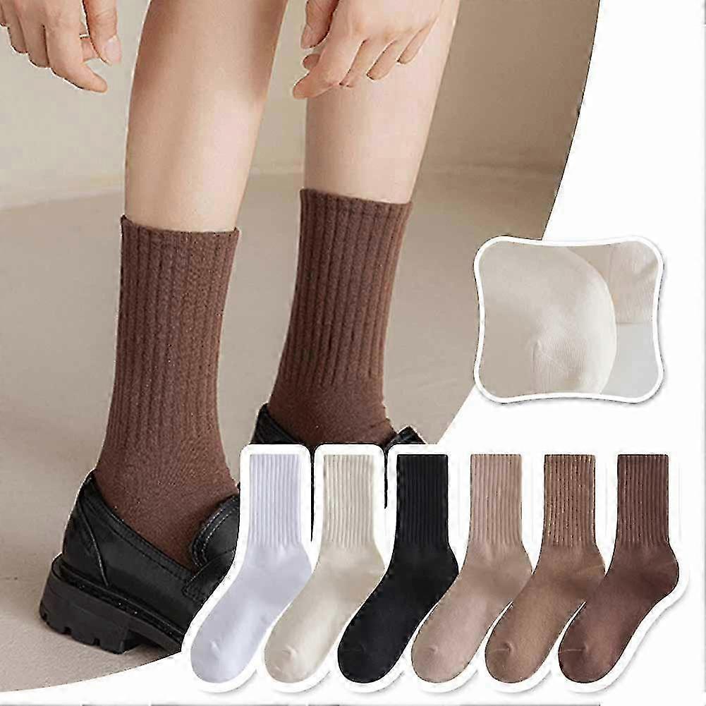 Women's Solid Color Ankle Socks Casual Breathable Summer Short Socks V1263-JX-4226