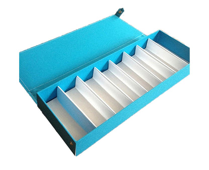 8 Grid Sunglass Glasses Storage Case Eyeglasses Display Glasswear Box Tidy Tool-Blue - Blue V1263-JX-423