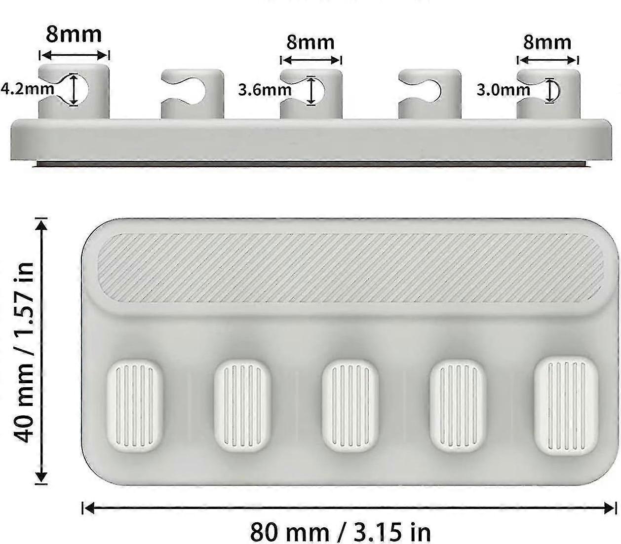 Cable Holder Organizer for Desk or Home Wire Management Solution V1263-JX-4232