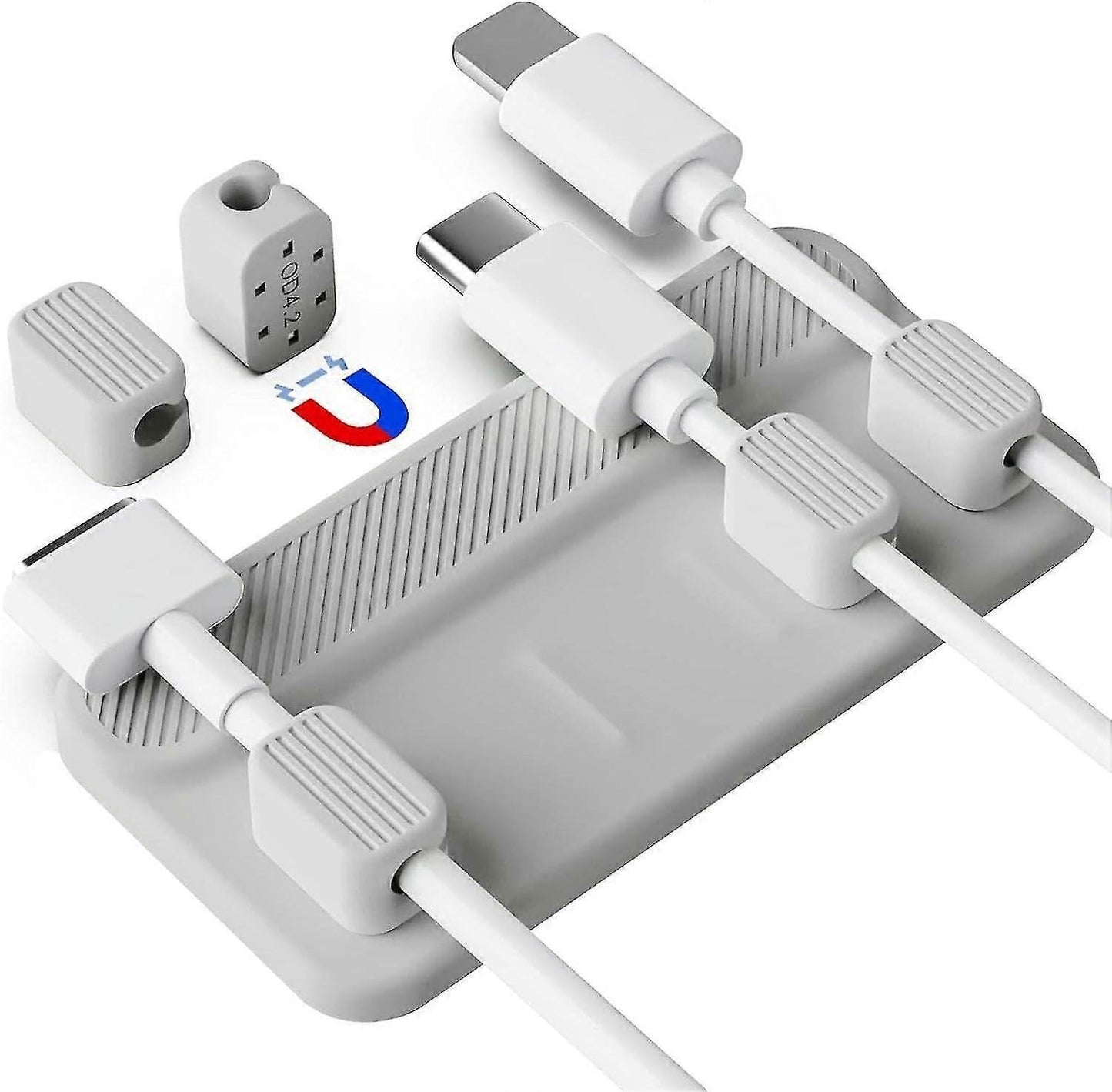 Cable Holder Organizer for Desk or Home Wire Management Solution V1263-JX-4232