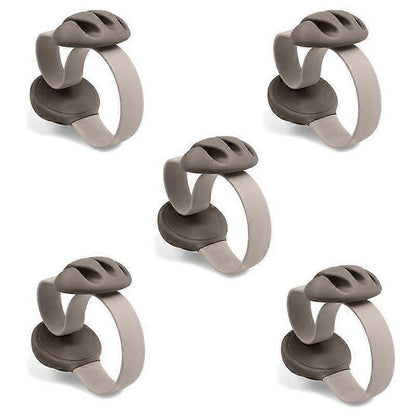 5pcs Cable Holders Non-Adhesive Wire Organizer Clips for Home & Office V1263-JX-4236