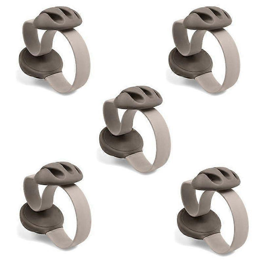 5pcs Cable Holders Non-Adhesive Wire Organizer Clips for Home & Office V1263-JX-4236