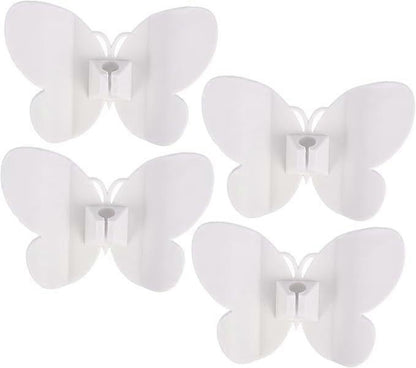 4pcs USB Cable Winder Clips Desk Cord Organizer Butterfly Wire Holder for Appliance V1263-JX-4238