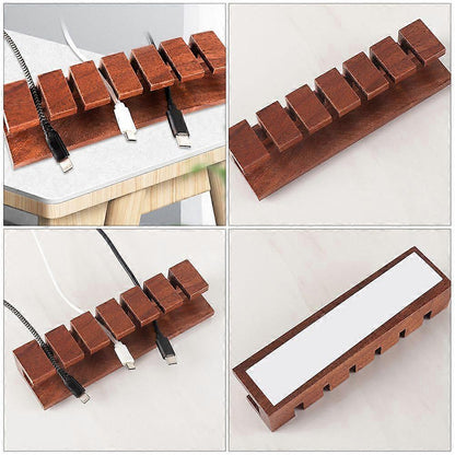 1pc Cable Clip Tie Cord Organizer Wire Holder Hook for Desk Management V1263-JX-4240