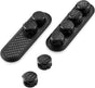 2pcs grip Cable Holders Black Cord Organizer for Desktop or Nightstand V1263-JX-4243