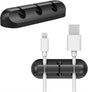 2pcs Adhesive Cable Clips Cord Organizer Hooks for Power and Charging Cables V1263-JX-4245