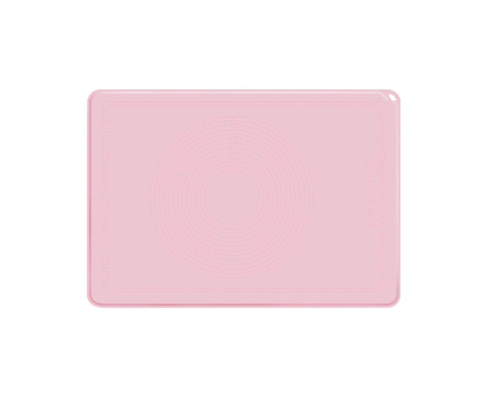 Pastry Mat Silica Gel Dough Rolling Mat-Pink S V1263-JX-425