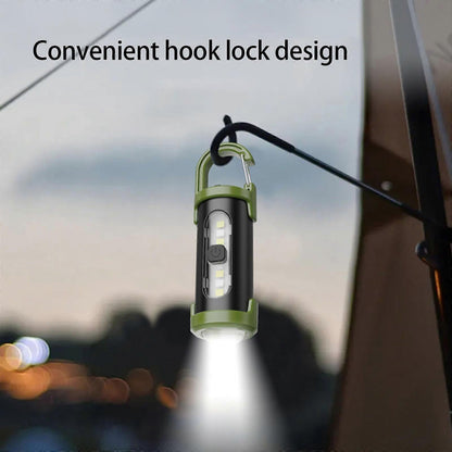 Rechargeable Flashlight Portable LED Torch for Camping, Hiking, Night Use V1263-JX-4251