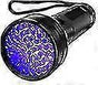 5 LED UV Flashlight Purple Light for Detection & Outdoor Use V1263-JX-4255