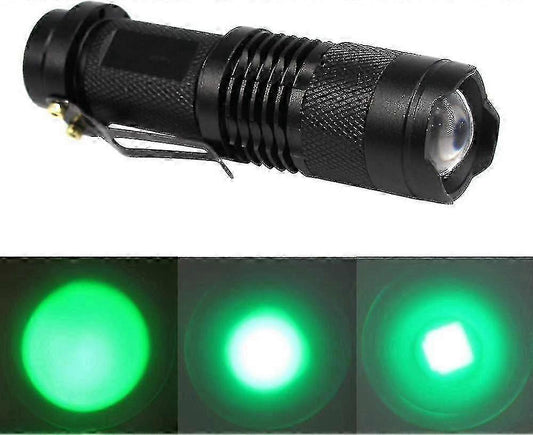 Mini Q5 Pocket Flashlight Focus Torch Small LED Light for Everyday Carry V1263-JX-4256