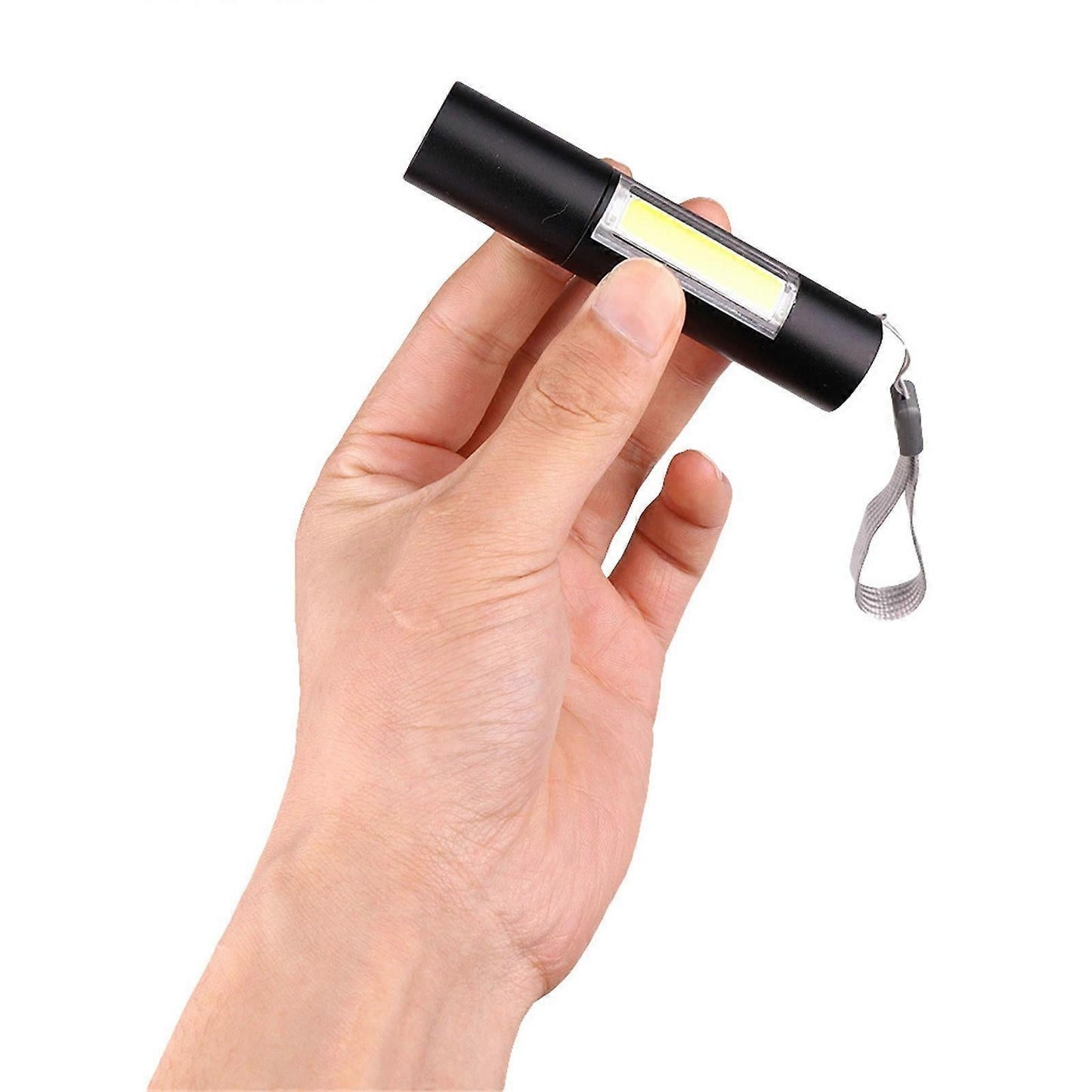 COB Zoom Flashlight Handheld Mini LED Work Light for Home or Outdoor Use V1263-JX-4258