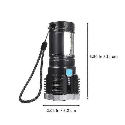 Rechargeable LED Flashlight Multi-Function Outdoor Tactical Torch Light V1263-JX-4262
