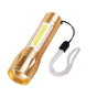Super Bright LED Tactical Flashlight Zoomable Rechargeable with Multiple Modes V1263-JX-4265