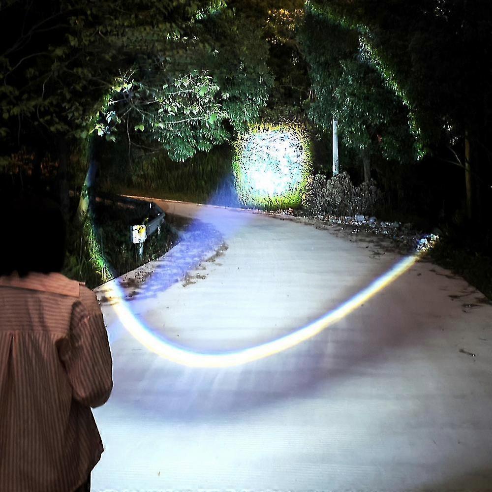 Rechargeable LED Flashlight High Lumens Bright Torch for Emergencies V1263-JX-4270