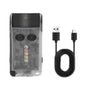 Rotatable LED Flashlight IP65 Waterproof Rechargeable Torch for Camping Use V1263-JX-4271