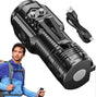 Mini Waterproof LED Flashlight 8.1cm High Lumens Portable Outdoor Torch V1263-JX-4275