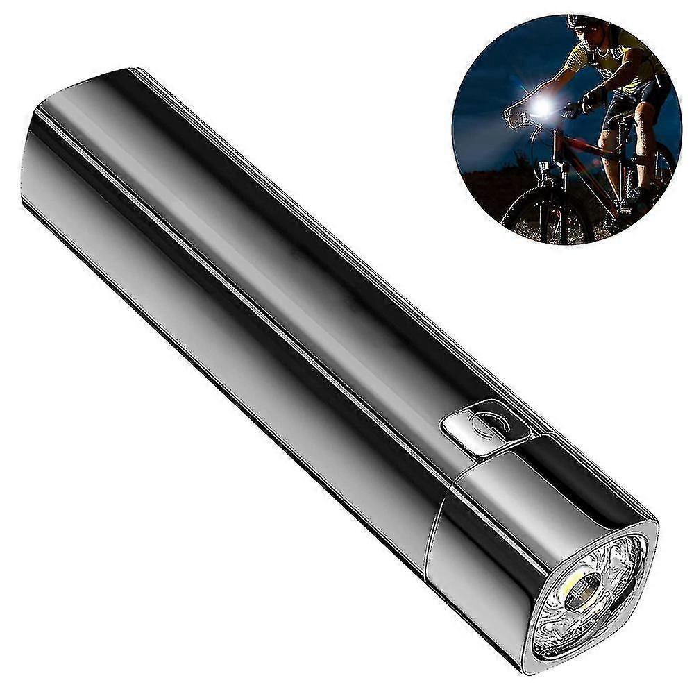 Mini USB Rechargeable Flashlight Power Bank Torch for Mobile Charging V1263-JX-4278