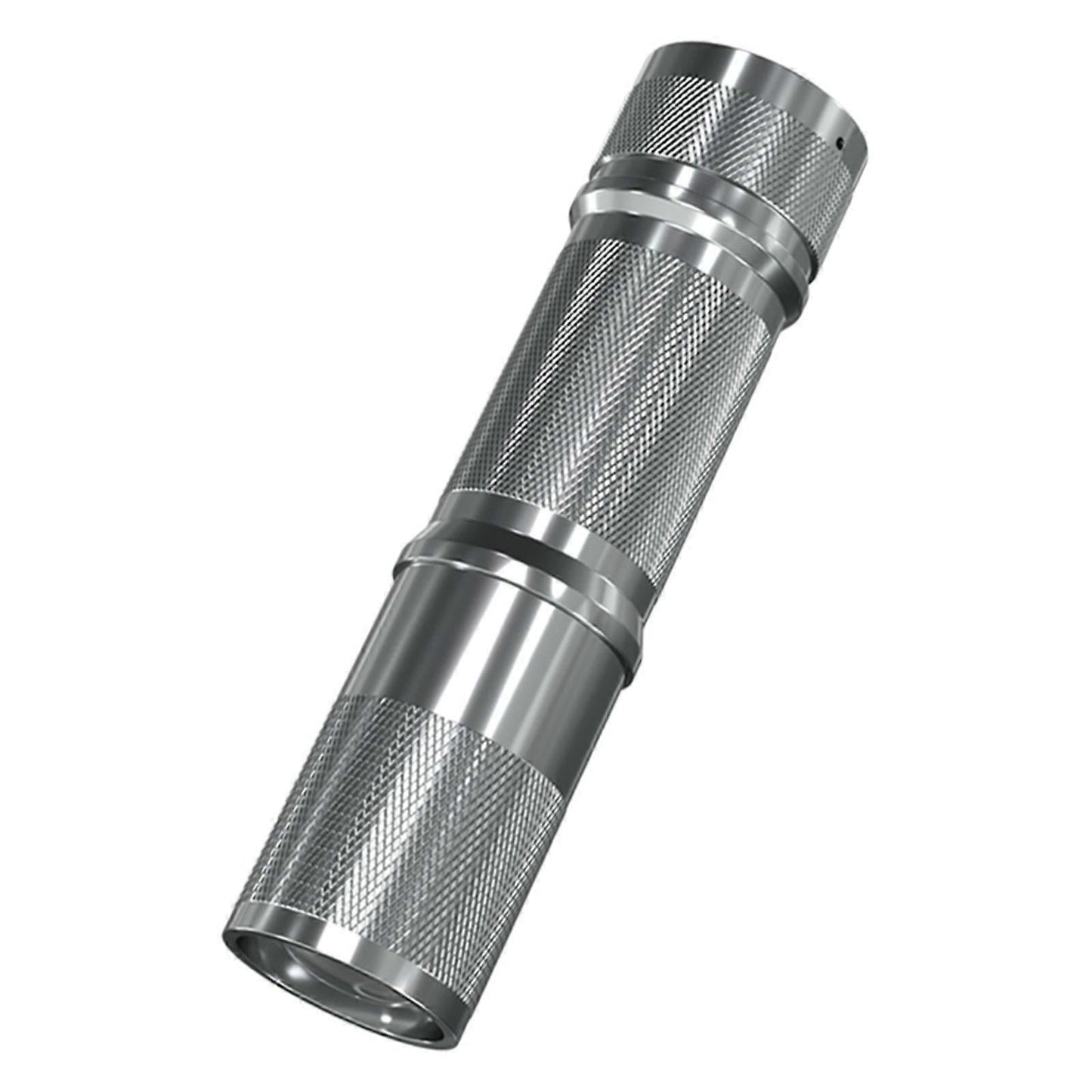Aluminium Alloy LED Flashlight Super Bright Zoomable Rechargeable Torch (1pc) V1263-JX-4279