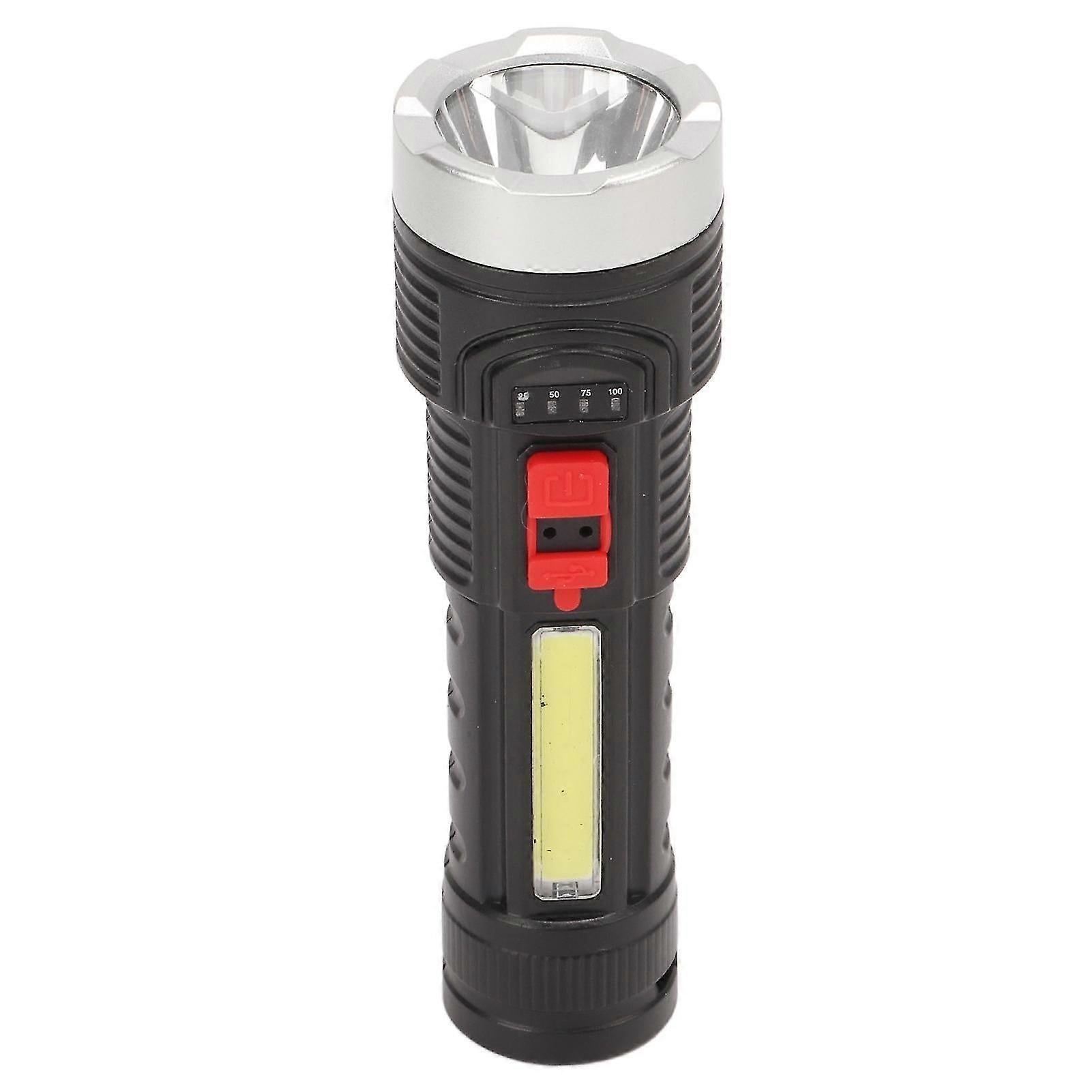 500LM Fishing Flashlight USB Rechargeable Smart Function Portable Torch V1263-JX-4284