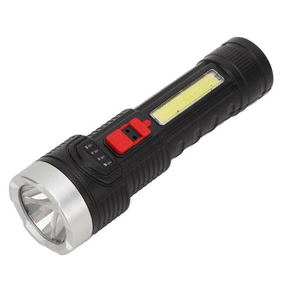 500LM Fishing Flashlight USB Rechargeable Smart Function Portable Torch V1263-JX-4284