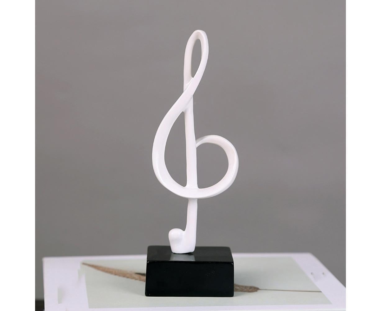 Mini Musical Note Music Present Home Living Room Piano Bedroom Desktop Decor-Silver D V1263-JX-429