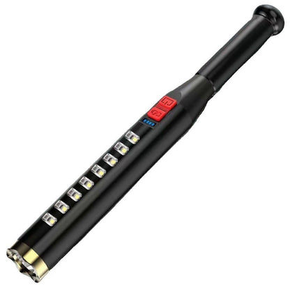 High Lumen Zoomable Flashlight Rechargeable LED Torch for Outdoor & Emergency V1263-JX-4294