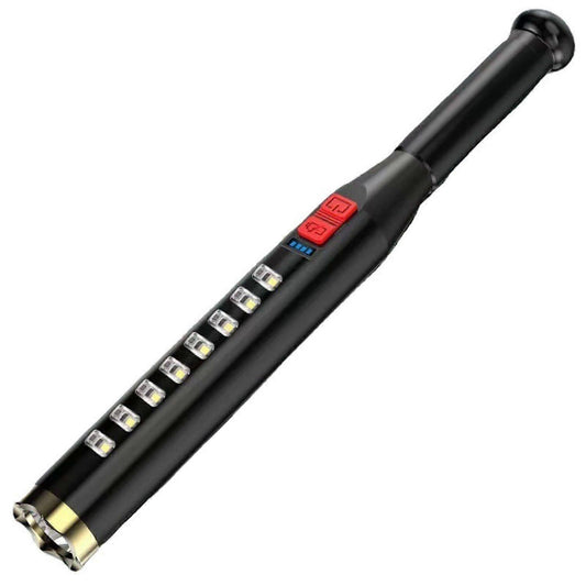 High Lumen Zoomable Flashlight Rechargeable LED Torch for Outdoor & Emergency V1263-JX-4294