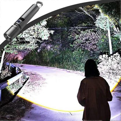 Rechargeable LED Flashlight High Brightness Emergency Torch Portable and Powerful V1263-JX-4295