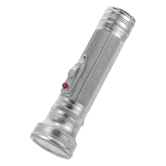 Vintage Metal Flashlight Retro Style Outdoor Lighting Portable Torch V1263-JX-4296