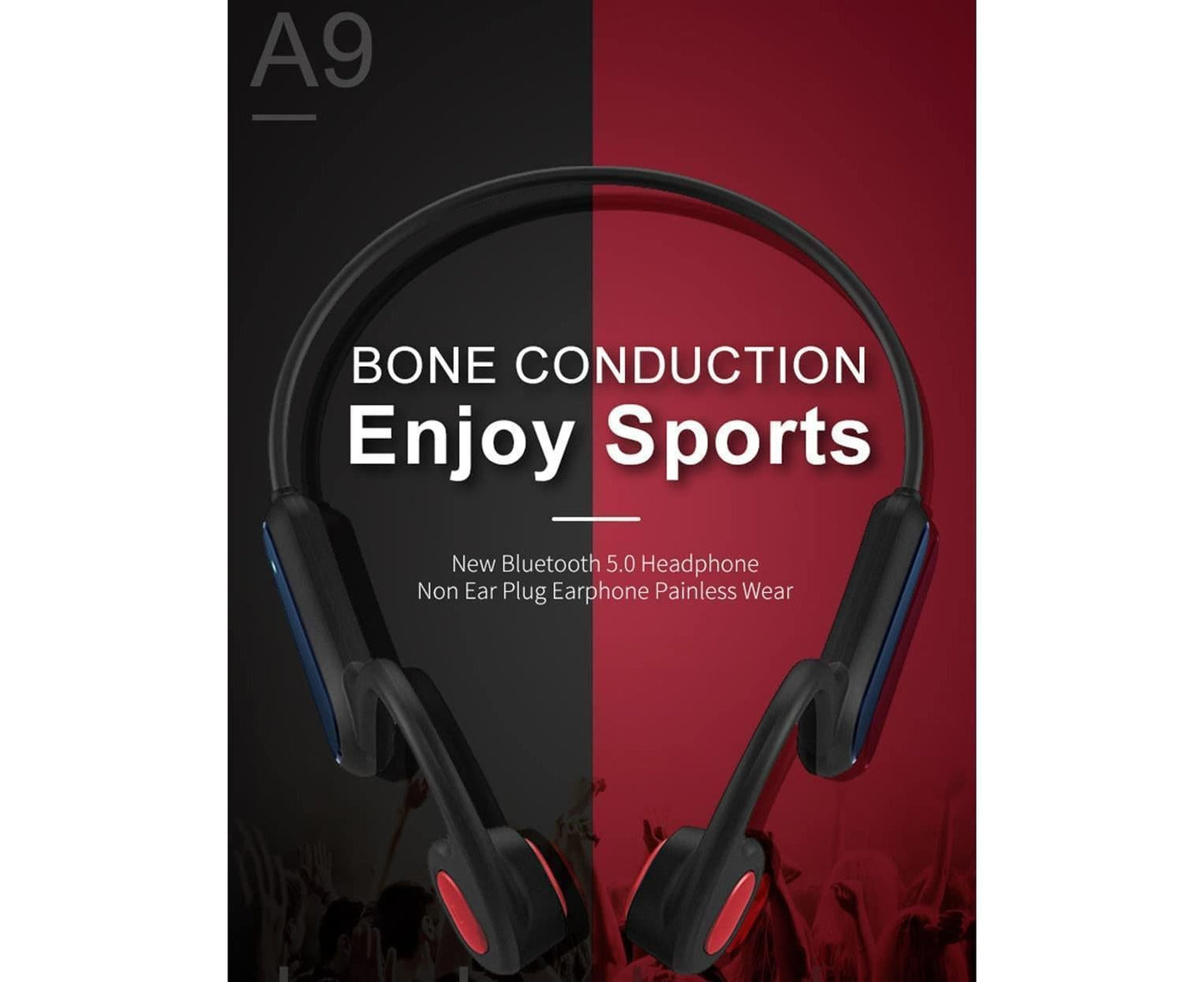 Bone Conduction Headphones,Bluetooth Wireless Headphones V1263-JX-43