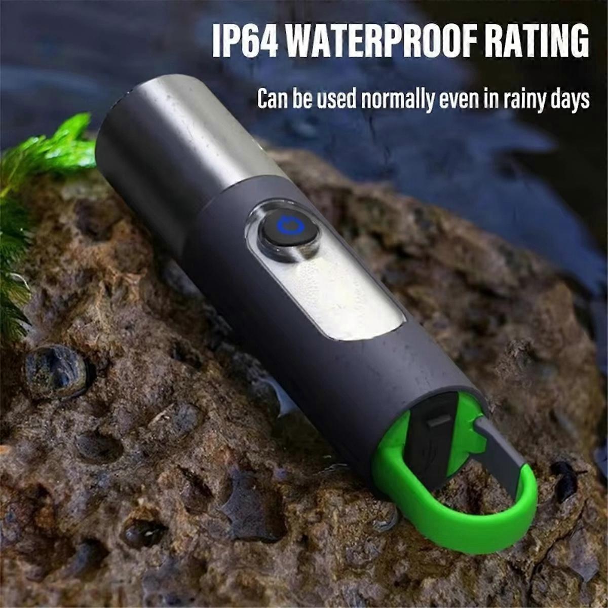 Multifunction Camping Flashlight Strong Light Torch for Cycling and Mountaineering V1263-JX-4301
