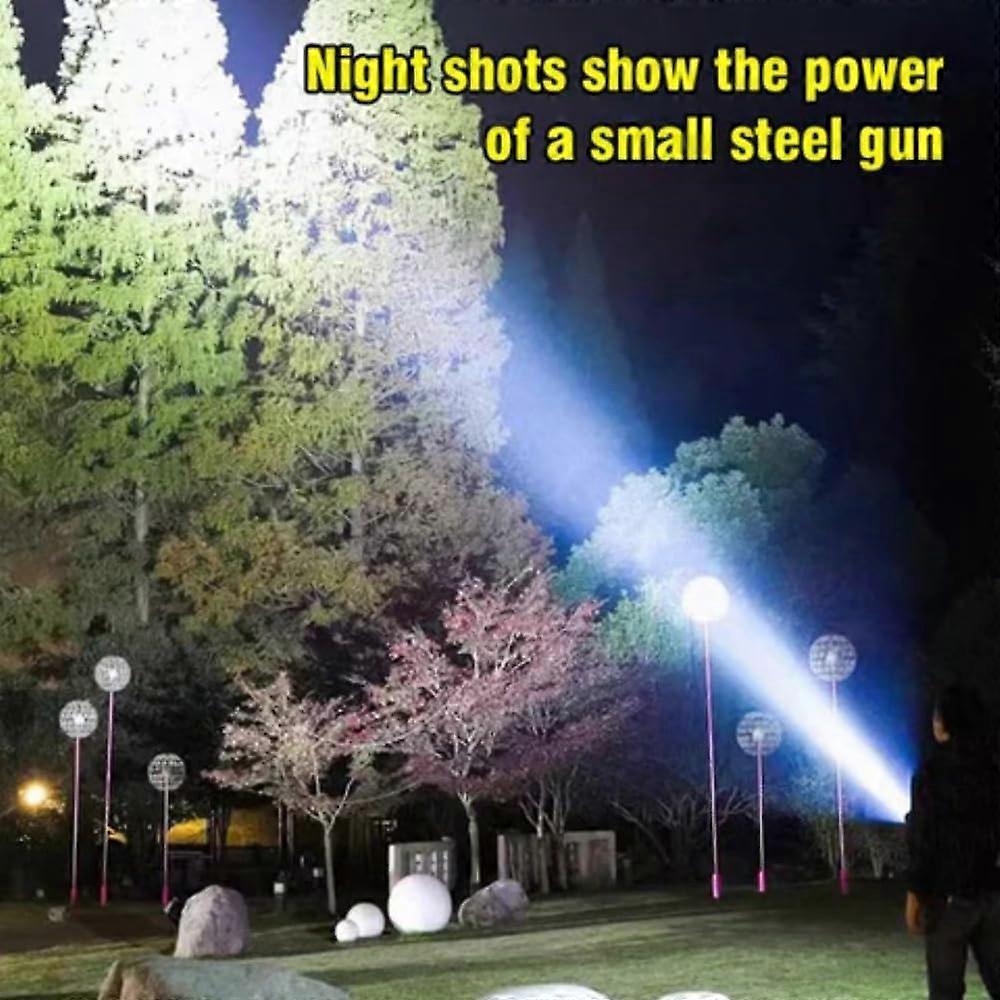 Mini Adjustable Brightness LED Flashlight Compact Super Strong Torch V1263-JX-4303