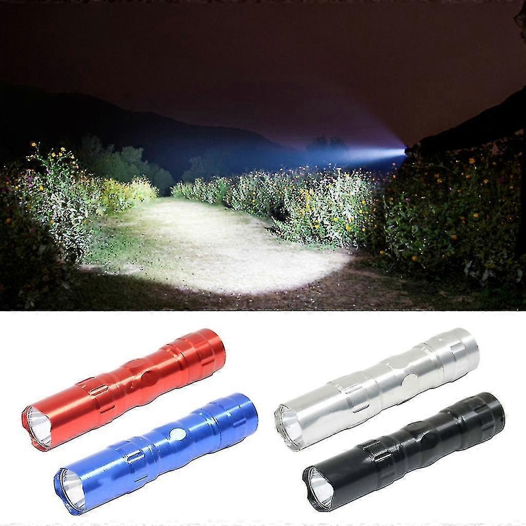 Bright LED Torch Waterproof Pocket Flashlight Compact Outdoor Flashlight V1263-JX-4306