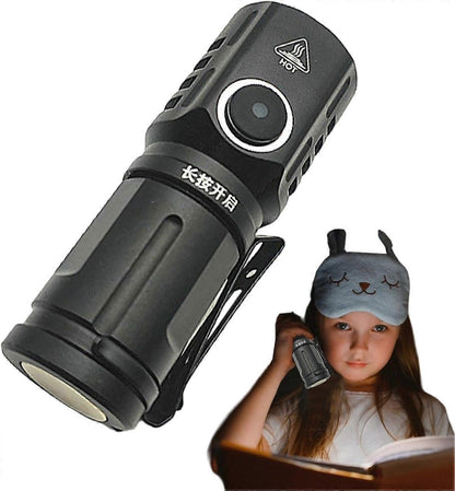 Rechargeable LED Flashlight with Bright Torch for Camping, Hiking, Outdoor, Home Use V1263-JX-4309