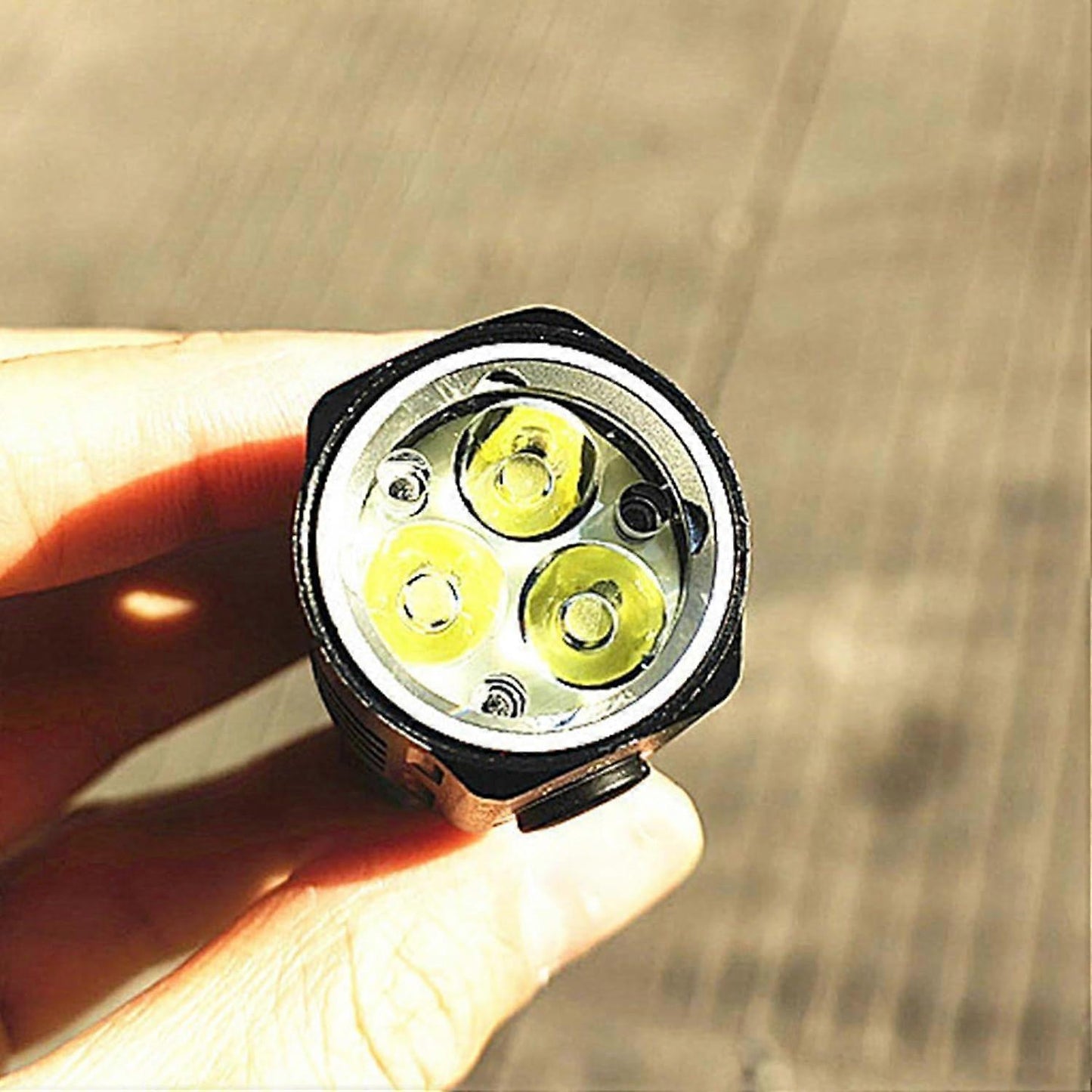 Rechargeable LED Flashlight with Bright Torch for Camping, Hiking, Outdoor, Home Use V1263-JX-4309