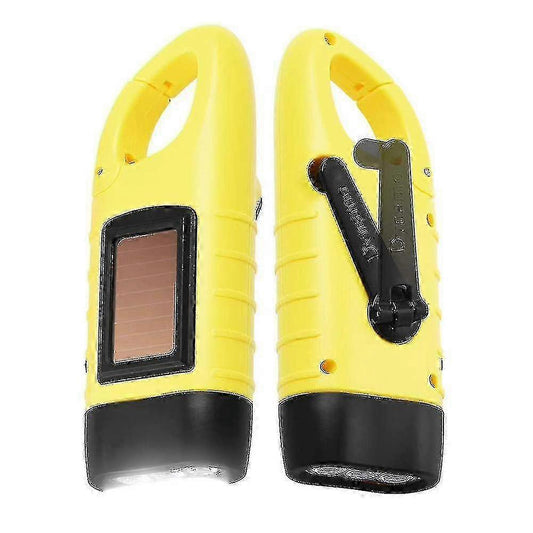 Solar Flashlight Emergency LED Handheld Mini Rechargeable Torch Light V1263-JX-4314