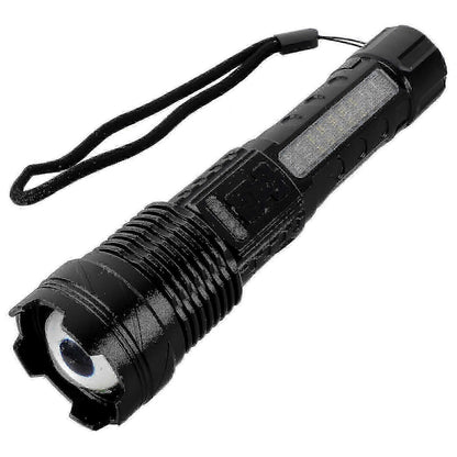 Rechargeable Outdoor LED Flashlight Portable Handheld Torch for Camping & Hiking V1263-JX-4316