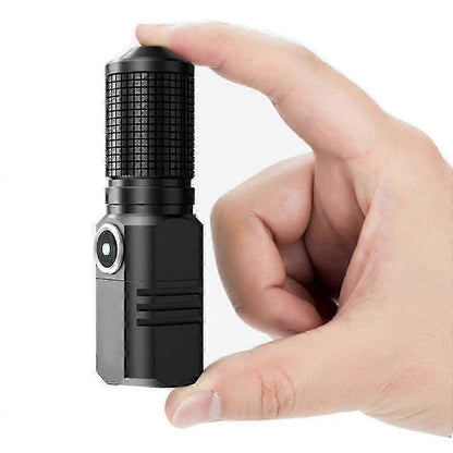 Strong Light Mini Flashlight Portable Handheld Bright LED Torch for Outdoor Use V1263-JX-4319