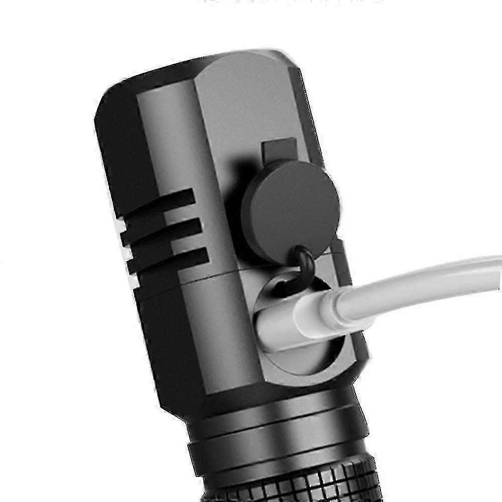 Strong Light Mini Flashlight Portable Handheld Bright LED Torch for Outdoor Use V1263-JX-4319