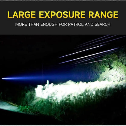 IPX8 Waterproof Amphibious LED Flashlight Lightweight Diving Torch for Outdoor Activities V1263-JX-4320