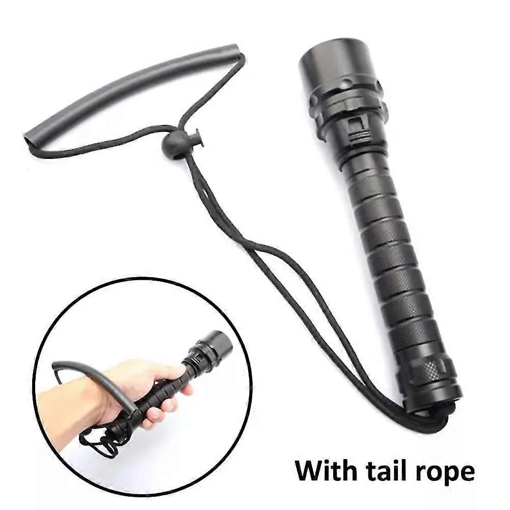 IPX8 Waterproof Amphibious LED Flashlight Lightweight Diving Torch for Outdoor Activities V1263-JX-4320