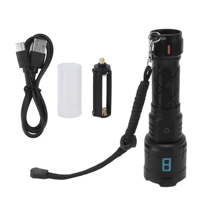 Bright LED Flashlight Emergency Torch for Daily Carry or Outdoor Use V1263-JX-4324