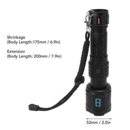 Bright LED Flashlight Emergency Torch for Daily Carry or Outdoor Use V1263-JX-4324