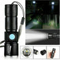 Rechargeable Aluminum LED Scuba Flashlight Waterproof Torch for Hiking & Diving V1263-JX-4325