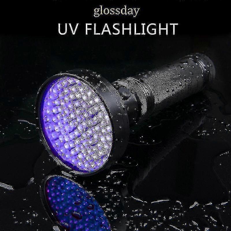 51 LED UV Flashlight Purple Light Torch for Pet Stain Detection and Inspection V1263-JX-4326
